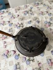 Antikes Waffeleisen „Klipp Klapp“ aus Gusseisen – seltenes Original