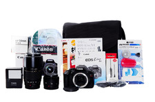 Canon EOS Kiss X4 Rebel T2i 550D 18MP DSLR 8041 Auslösungen + 2 Objektive, Ta...