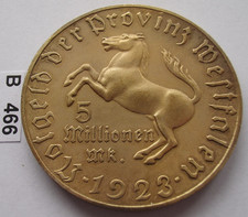 Westfalen 5 Millionen Mark