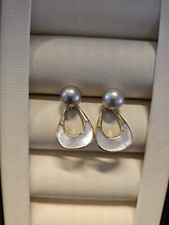 akoya perlen ohrringe S925