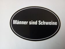 DIE ÄRZTE Männer sind Schweine, PR Aufkleber / Sticker, Original 1998 unbenutzt!