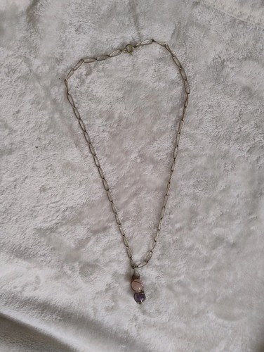 Vintage halskette mit amethyst - vintage,