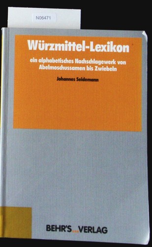 Würzmittel lexikon ein - würzmittel-lexikon.,
