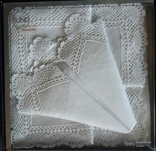 Damentaschentücher Weiß