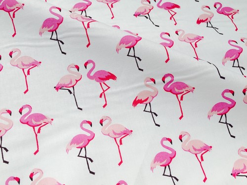 Pink flamingo 100 baumwolle - pink,