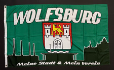 Wolfsburg Meine Stadt & Mein Verein - Fahne Flagge Flag Fussball #714