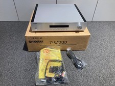 Yamaha T-S 1000 Hifi-Tuner silber Seitenteile Piano black + Holz zusätzlich, TOP