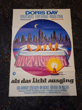1 A1 Plakat als das licht ausging Doris Day