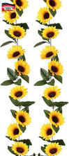 Künstliche Sonnenblumen
