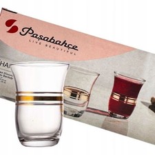 6er Set türkische Teegläser