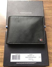 Original Tommy Hilfiger Eton CC Geldbeutel Geldbörse Leder Schwarz Neu
