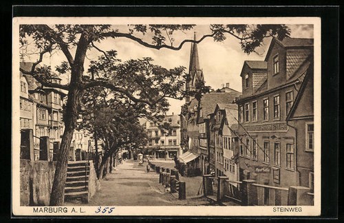 Ansichtskarte marburg l - ansichtskarte,