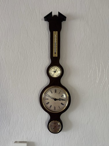 Wanduhr mit thermometer sehr - thermometer,