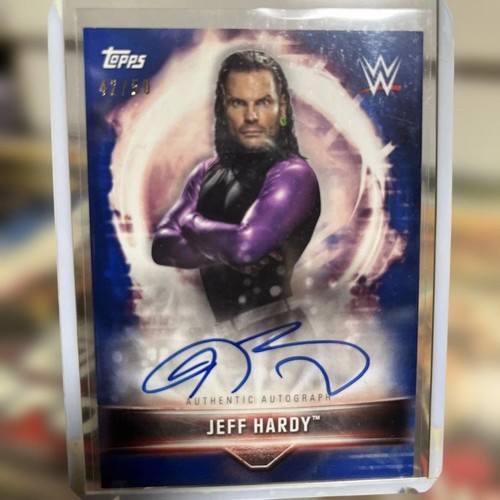 Topps wwe jeff hardy - wwe,