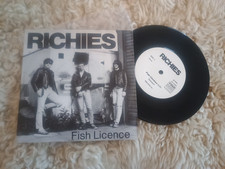 Richies – Fish Licence (like Ramones good!) 7" PS Punk Rock near mint