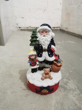 Weihnachtsmann Spieluhr, Weihnachtsmann Figur, Weihnachtsdeko