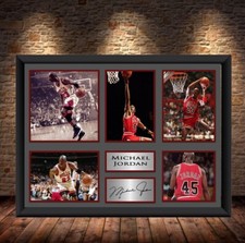 Michael Jordan signiertes Foto