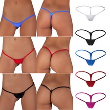 Frauen Mini Bikini Micro Tangas Feste Unterwäsche T-Back Höschen Sexy  >