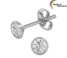 333 Weißgold Ohrstecker
