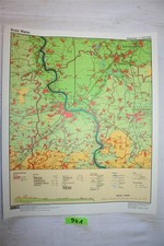 Landkarte Kreis Riesa DDR