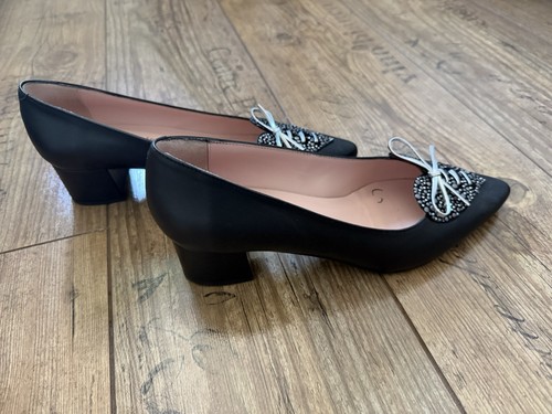 Trachtenpumps leder schwarz - trachtenpumps,