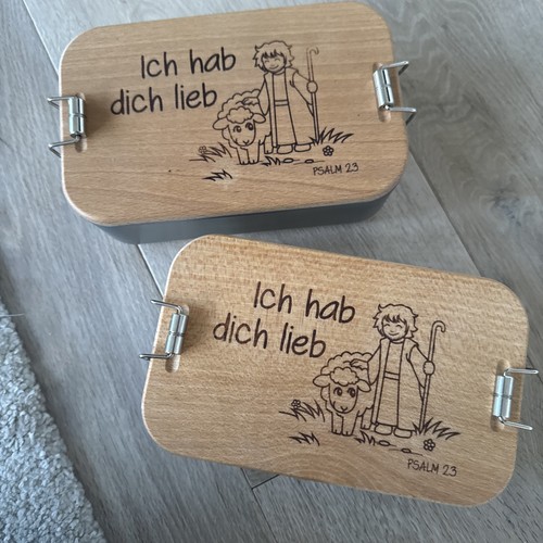 Lunchbox schaf hirte - psalm, 23