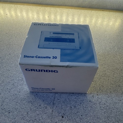Grundig steno cassette - grundig, steno-cassette