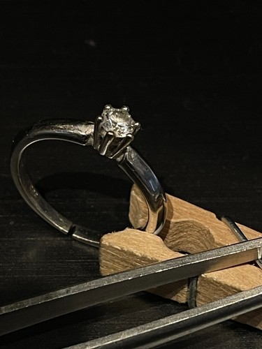 Diamant ring 585 8 karat - 585,
