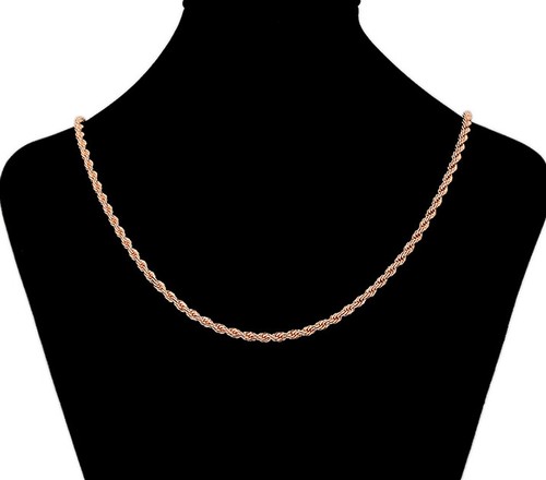 Edelstahl kordelkette 2mm - kordelkette,