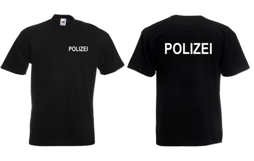 Polizei kinder shirt - polizei, 116-152