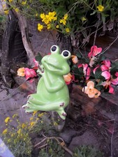 Lustig frosch keramik glasiert - lustig,