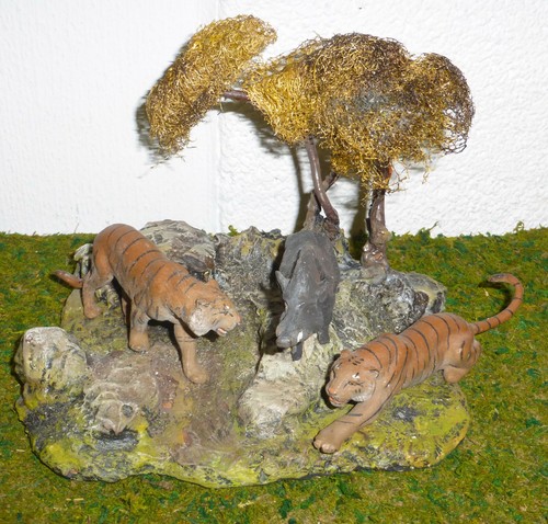 Tiger jagen wildschwein - jagen,