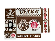 Ultra Sankt Pauli USP Südkurve Aufkleber aus Sammlungsauflösung 7 Stk!