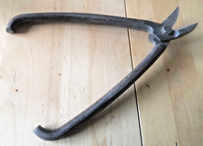 Vintage Blechschere Original 1960er massiv geschmiedet Werkzeug Oldtimer DDR Alt