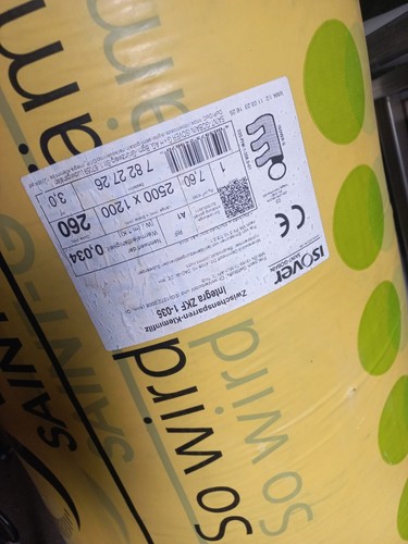 Rollen klemmfilzdämmung - 4,