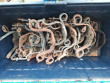 Gaslaterne Strassenlaterne Leitereisen Kandelaber Guss Säule Laterne 