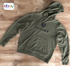 Belstaff SIGNATURE HOODIE, cotton, olive, size L