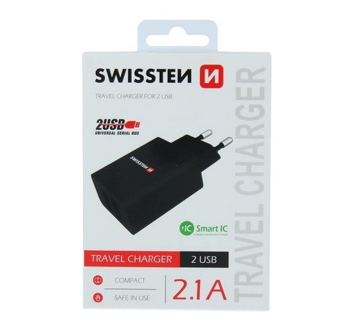 Swissten travel charger - travel, smart
