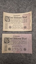 Zwei Millionen Mark Banknote