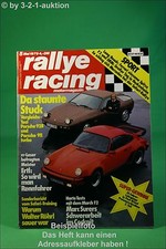 Rallye Racing 5/79 Porsche Turbo + 928 Datsun 280 ZX + Poster