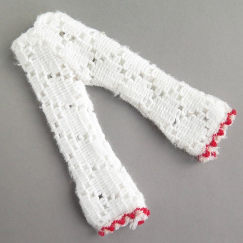 Vintage weiße strickhose - strickhose, |