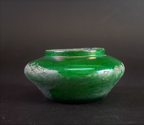 Alte glas vase - -,