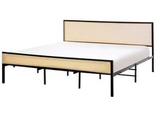 Metallbett schwarz 180x200 cm