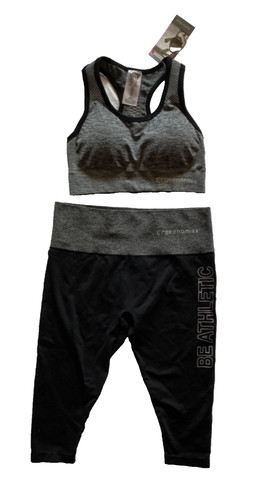 Sport bustier und leggins - sport-bustier,