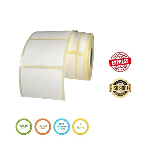 Thermo etiketten rolle - etiketten,