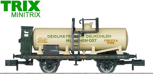 Minitrix 15555 kesselwagen - n,