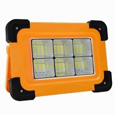 100W LED Arbeitsleuchte Akku Aufladbar Werkstattlampe Baustrahler Flutlicht neu