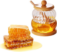 Honigspender Honigglas mit