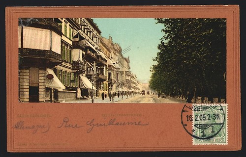 Wiesbaden partie der - wiesbaden,, in