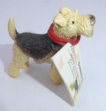 Schleich Foxterrier 16310 wie neu, Rarität, Hund mit Fahne und Buch